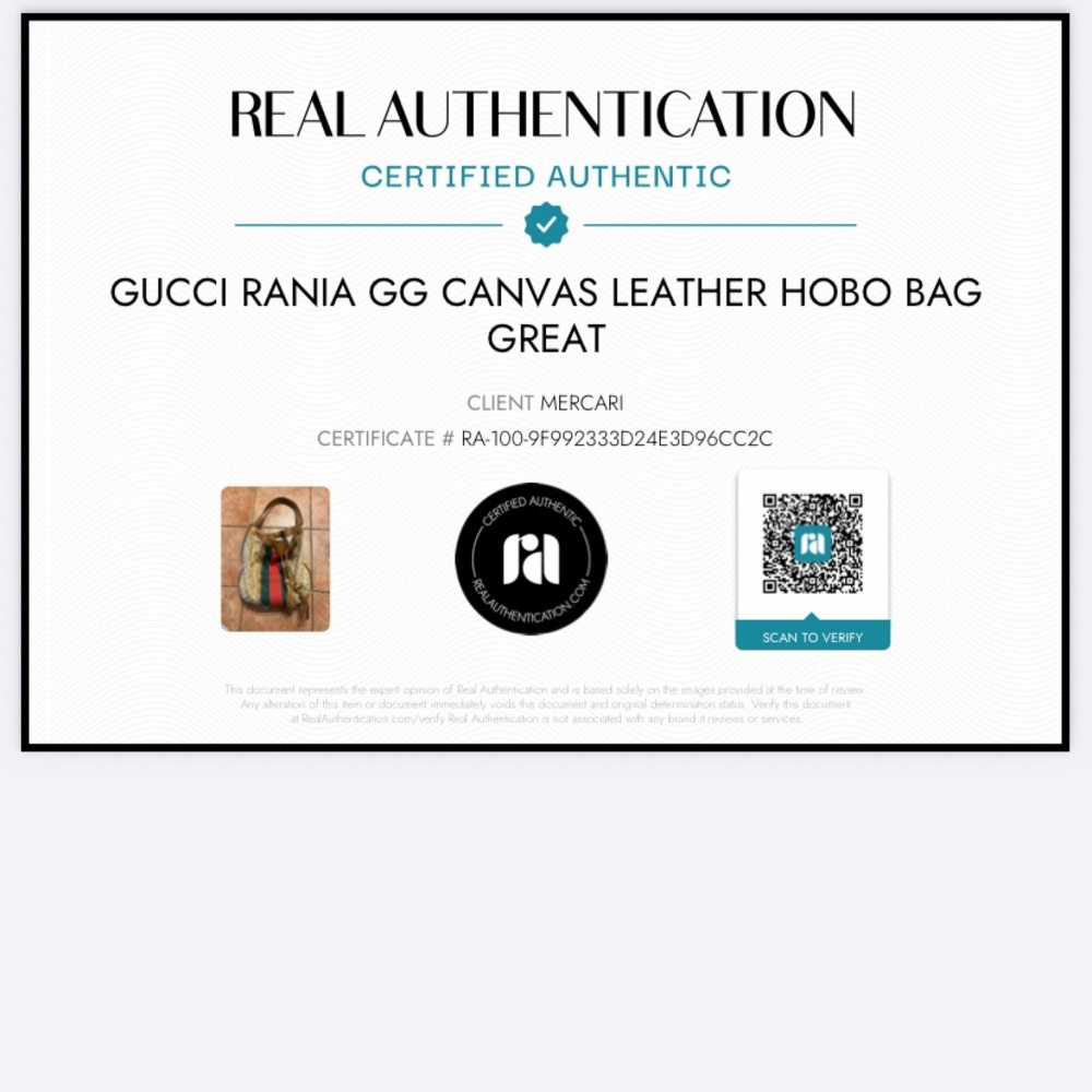 Gucci Rania GG Canvas Drawstring Hobo Bag❣️Excellent‼️🇮🇹 - Picture 16 of 16